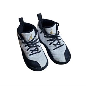 Nike Air Jordan 12 Retro Royalty Taxi Toddler Shoes 9C